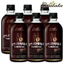 칸타타 콘트라베이스 콜드브루 블랙 500mlX6개/커피