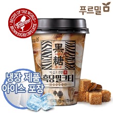 푸르밀 더 깊고진한 흑당 밀크티 250mlX20컵+아이스포장