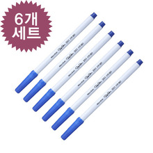 모나미 SP351 사인펜 0.7 파란색 6개 1세트